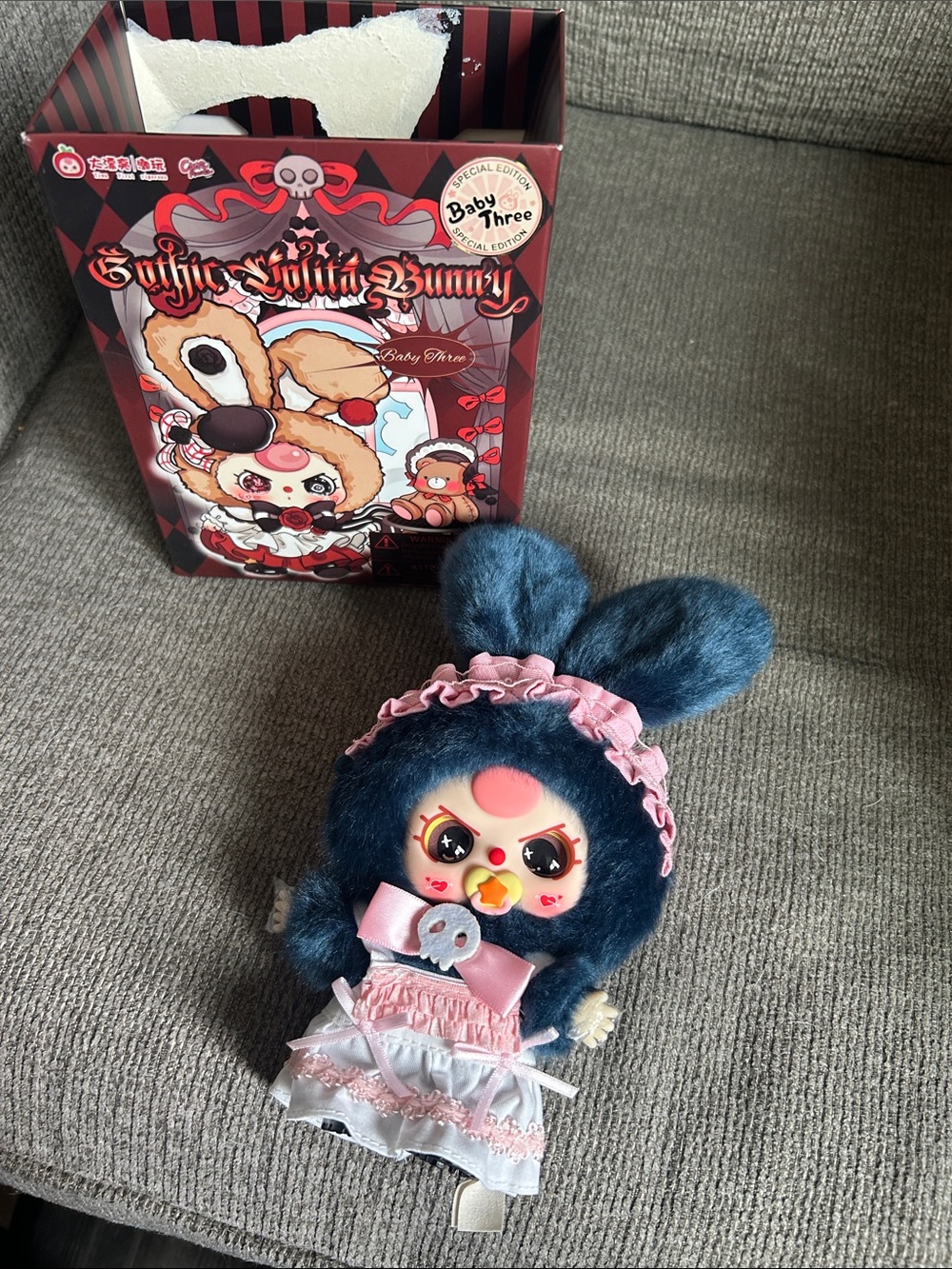 Baby Three Gothic Lolita Bunny Blue